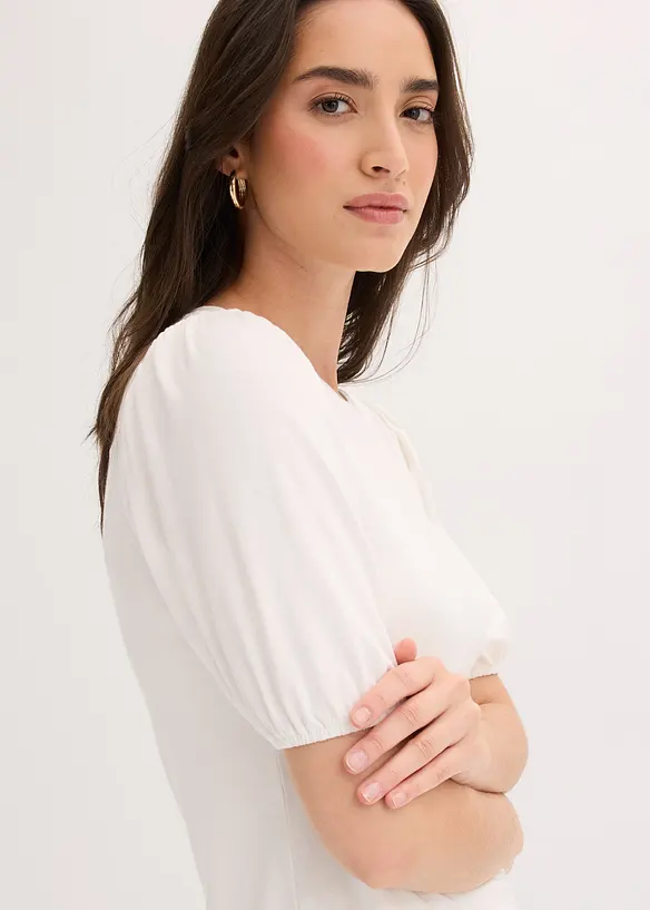 Topp i myk viskosemiks, bonprix