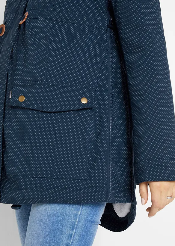 Mykt f&ocirc;ret 3-i-1-mamma- og b&aelig;rejakke, bonprix