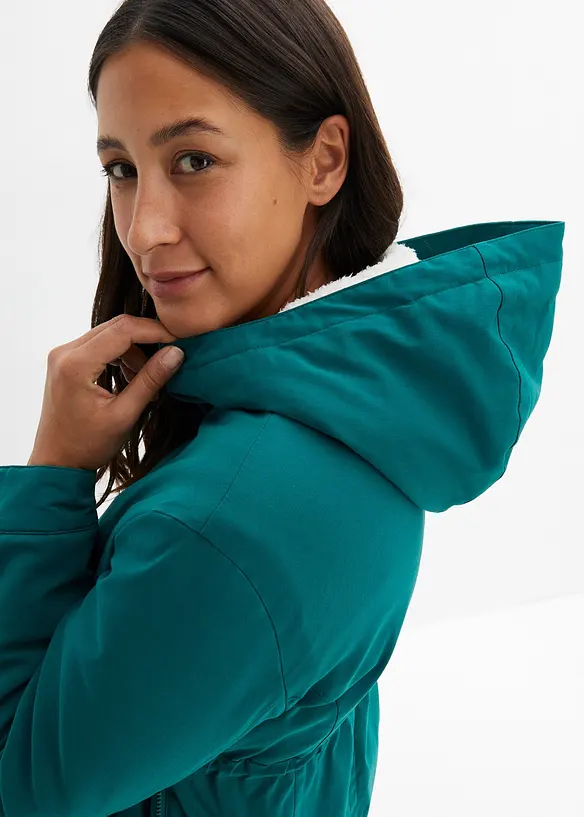 Mykt f&ocirc;ret 3-i-1-mamma- og b&aelig;rejakke, bonprix