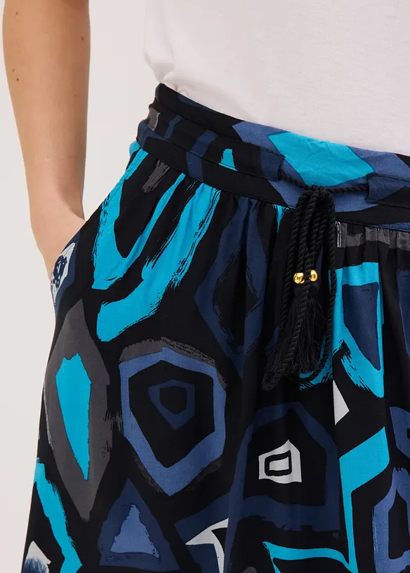 Maxiskj&oslash;rt i lett viskose, bonprix