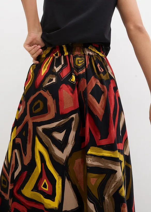 Maxiskj&oslash;rt i lett viskose, bonprix