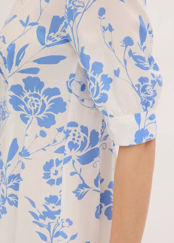 Skjortekjole i lett viskose, bonprix