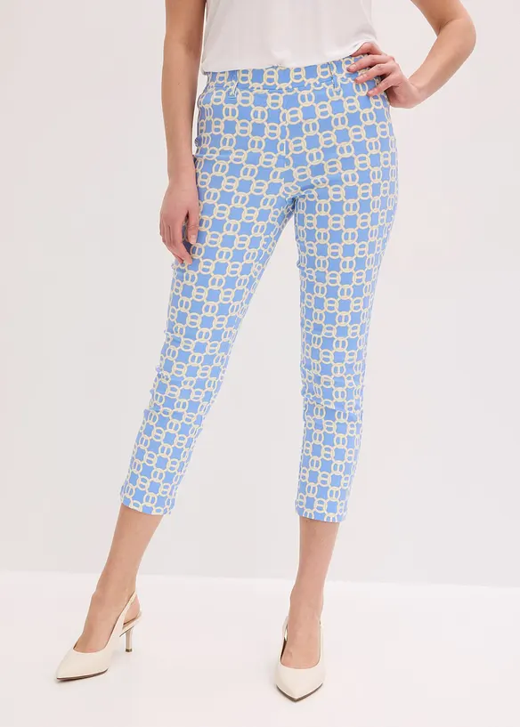 Bukse med stretch av bengalin, bonprix