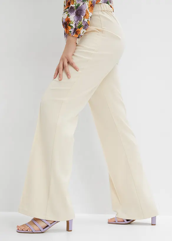 Utsvingt dressbukse, bonprix