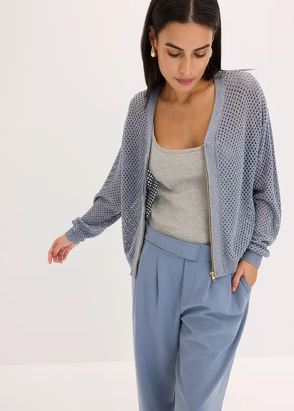 Strikkejakke, bonprix