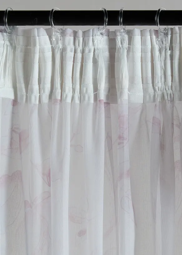 Gardin med blomsterm&oslash;nster (1-pack), bonprix