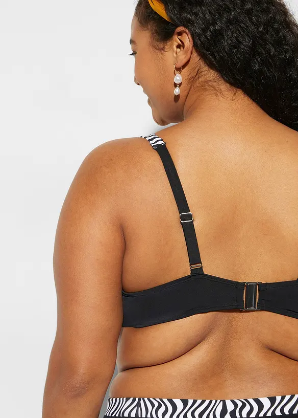 Minimizer-bikini med vatterte skulderb&aring;nd (2-delt sett), bonprix
