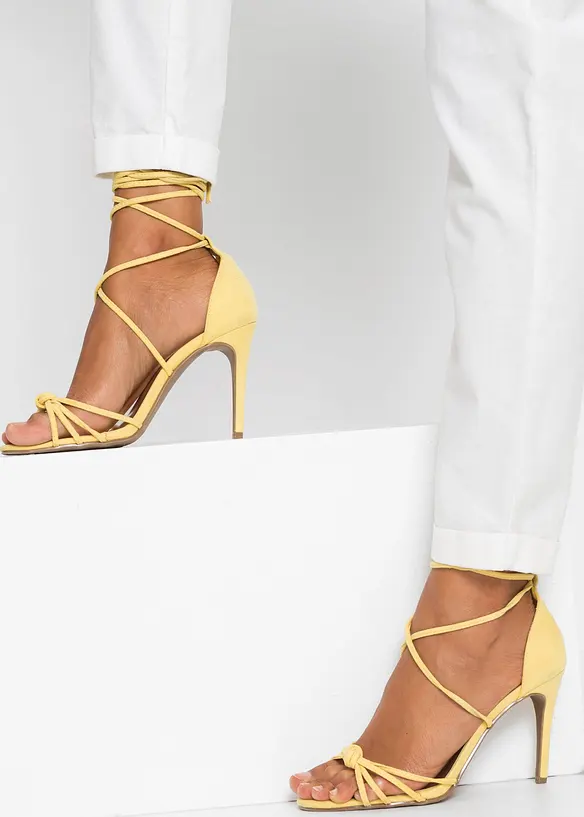 Bukse med lin, bonprix