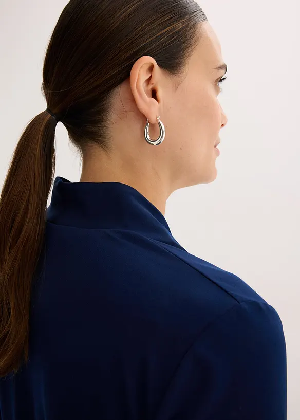 Topp med elegant krage, bonprix