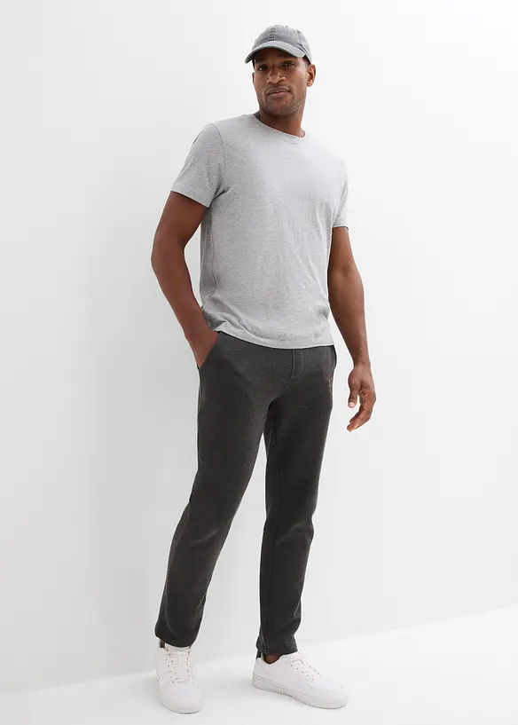 Joggebukse med t&oslash;ffe detaljer, bonprix
