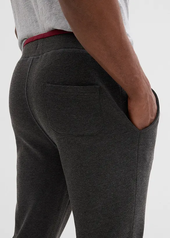Joggebukse med t&oslash;ffe detaljer, bonprix