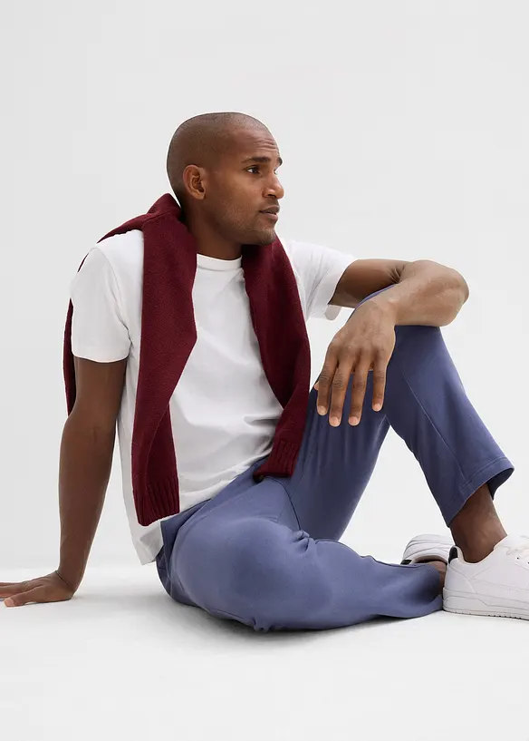 Joggebukse med t&oslash;ffe detaljer, bonprix