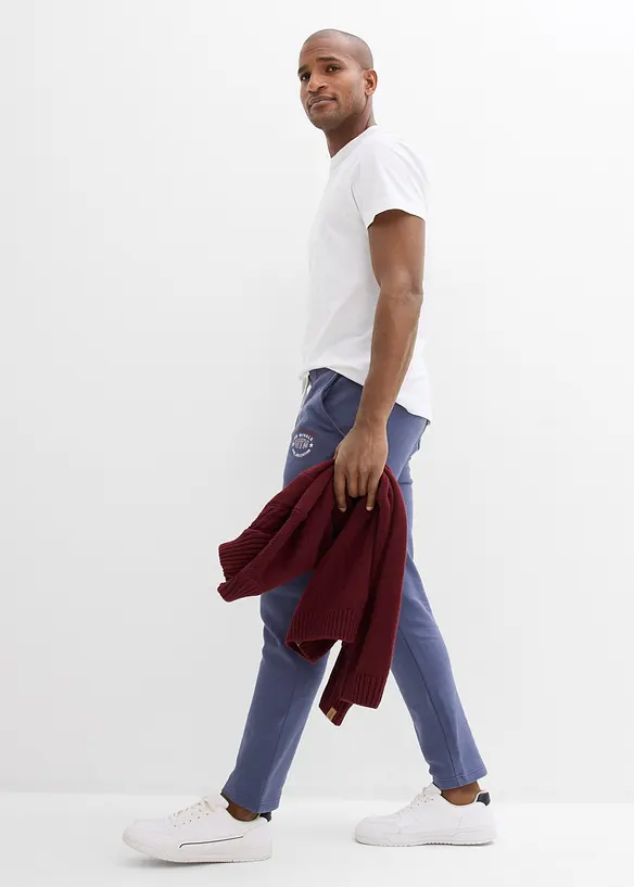 Joggebukse med t&oslash;ffe detaljer, bonprix