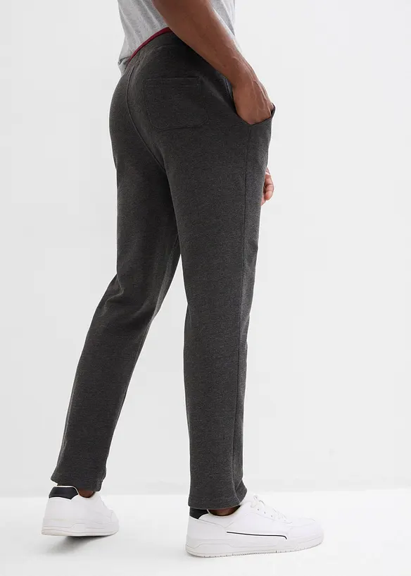 Joggebukse med t&oslash;ffe detaljer, bonprix