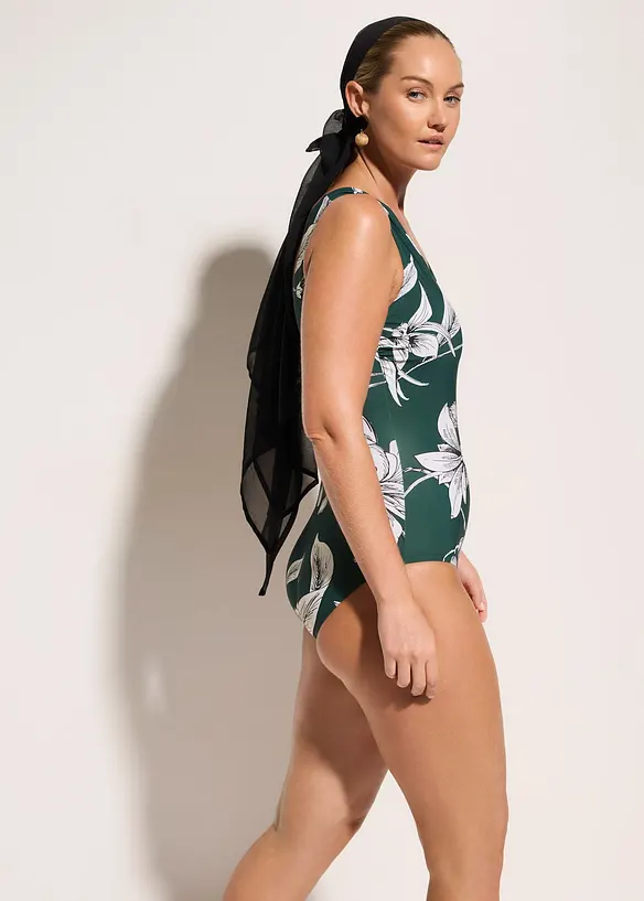 Shape-badedrakt med brede skulderb&aring;nd, lett formende, bonprix