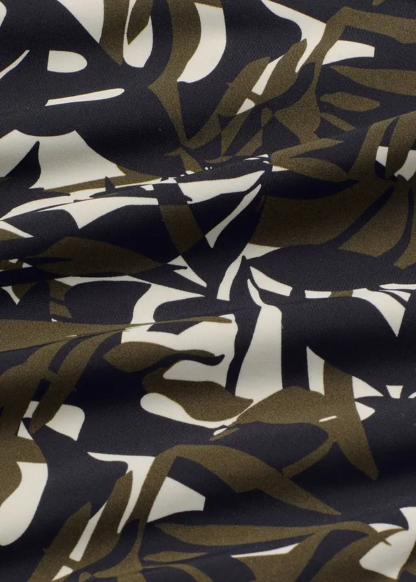 Shape-badedrakt med V-hals, middels formende, bonprix