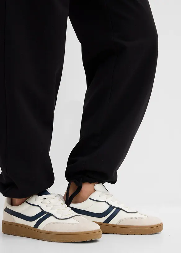 Mammabukse i sweatmateriale med regulerbar benkant, av 100% &oslash;kologisk bomull, bonprix