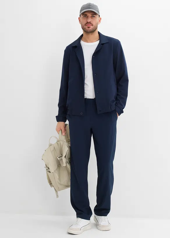 Bomberjakke i lett materiale med stretch, bonprix