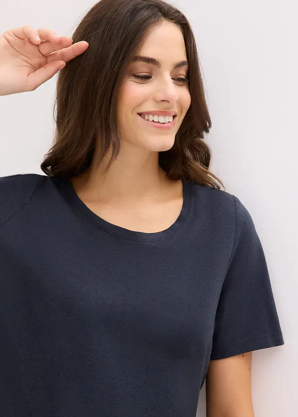 Pyjamas i myk viskosemiks, bonprix