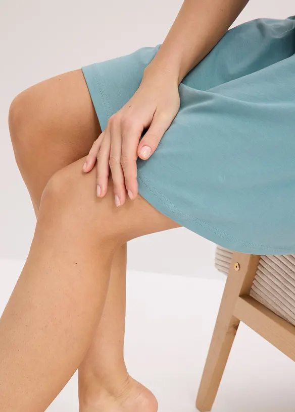 Nattkjole med blondebesetning, bonprix