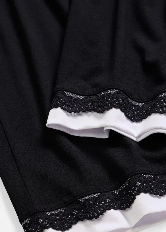 Vid kulotte av myk viskosemiks, bonprix