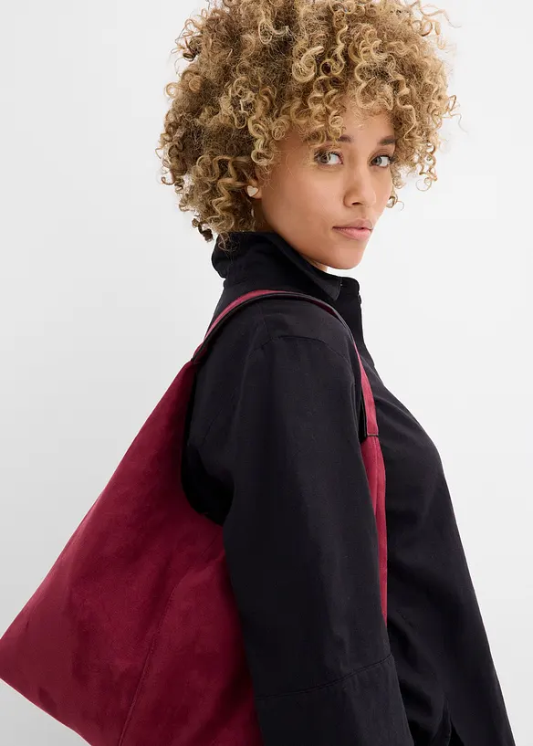 Skjorte i kj&oslash;lende linmiks, bonprix