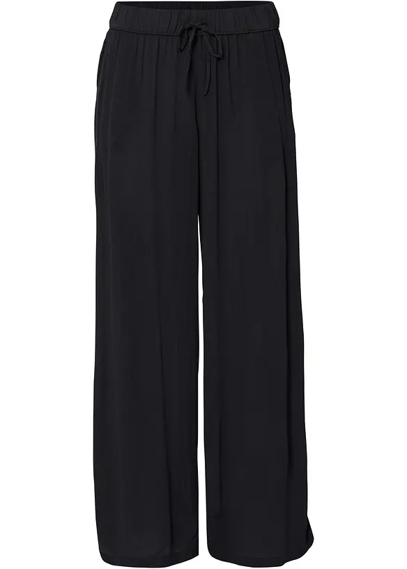 Slip on-bukse i viskose, bonprix