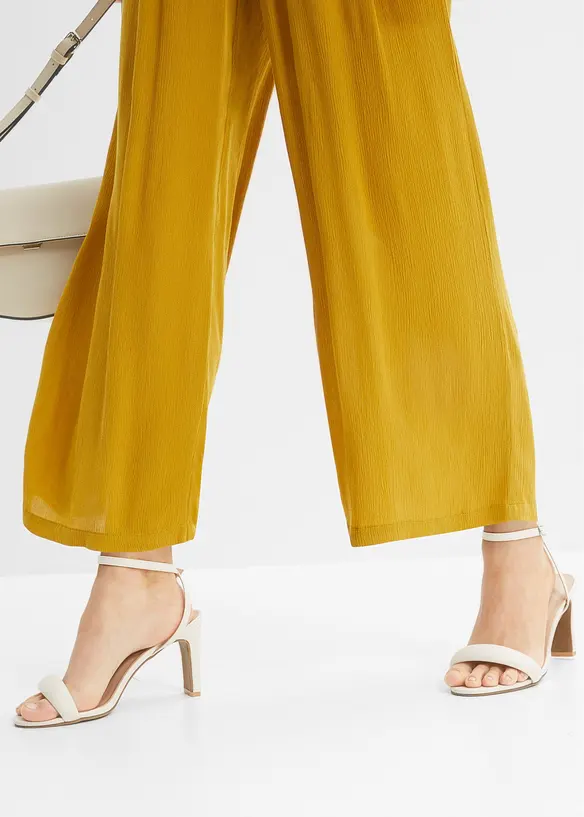 Slip on-bukse i viskose, bonprix