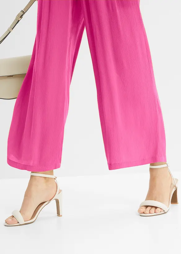 Slip on-bukse i viskose, bonprix