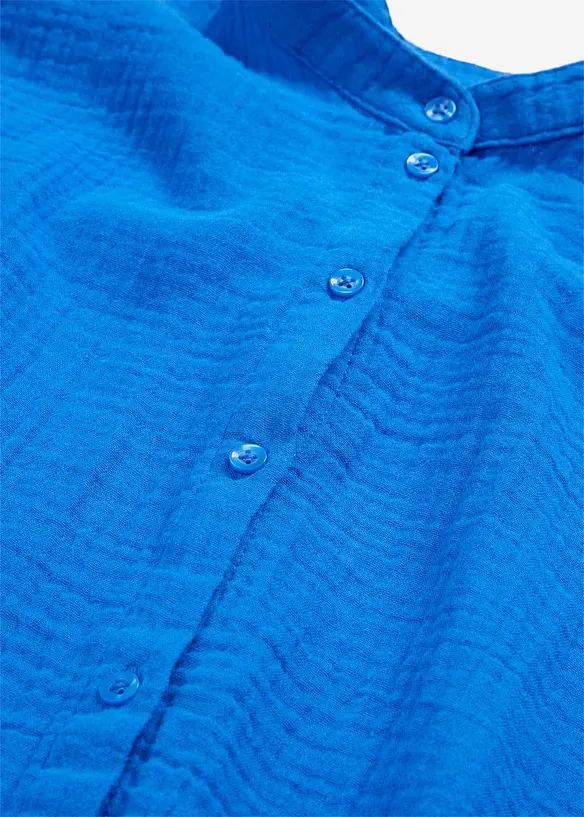 Lang bluse i luftig musselin, bonprix