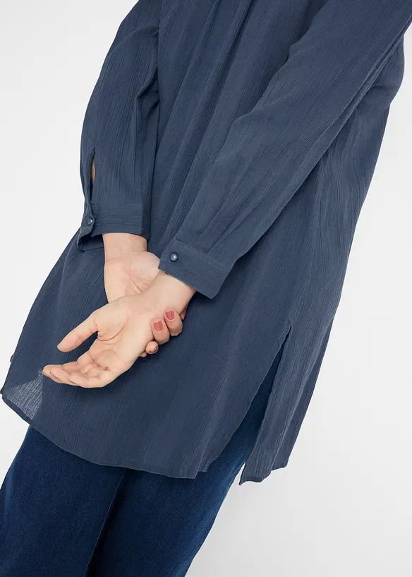 Lang tunika av bomull, bonprix