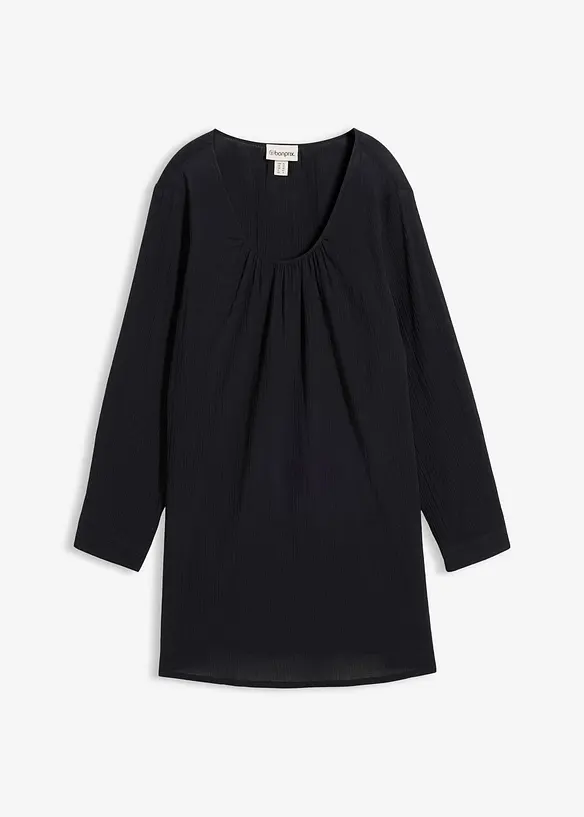 Lang tunika av bomull, bonprix