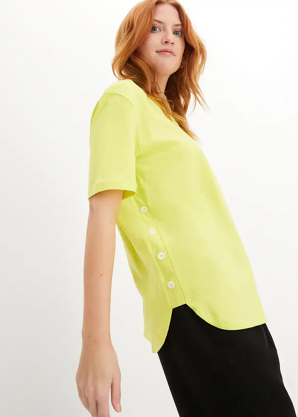 Vid T-skjorte i &oslash;kologisk bomull, bonprix