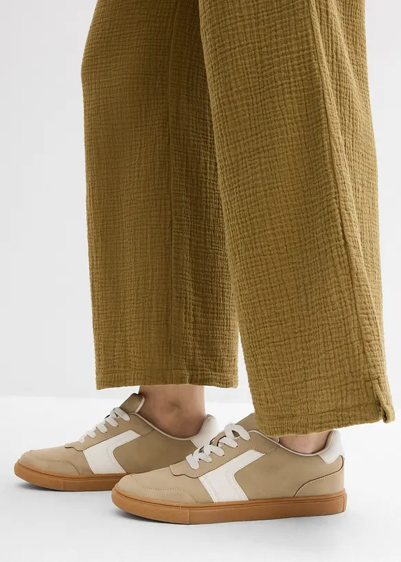 Vid bukse i musselin, bonprix