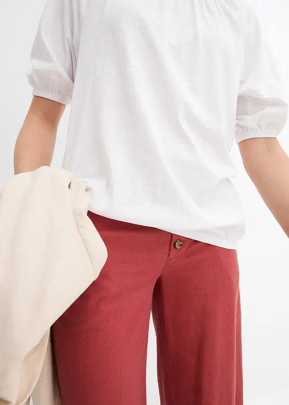 Topp i 100% &oslash;kologisk bomull, bonprix