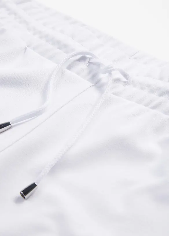 Pull on-bukse i viskosemiks, bonprix