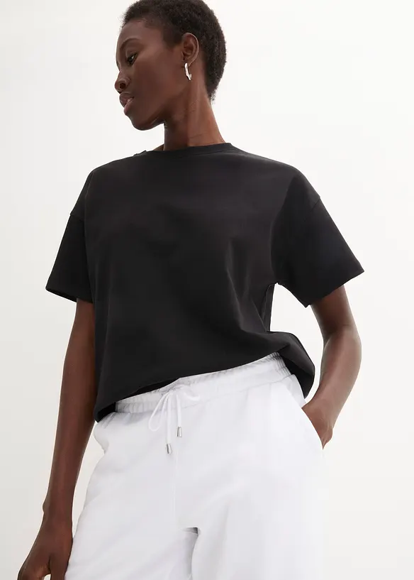 Pull on-bukse i viskosemiks, bonprix