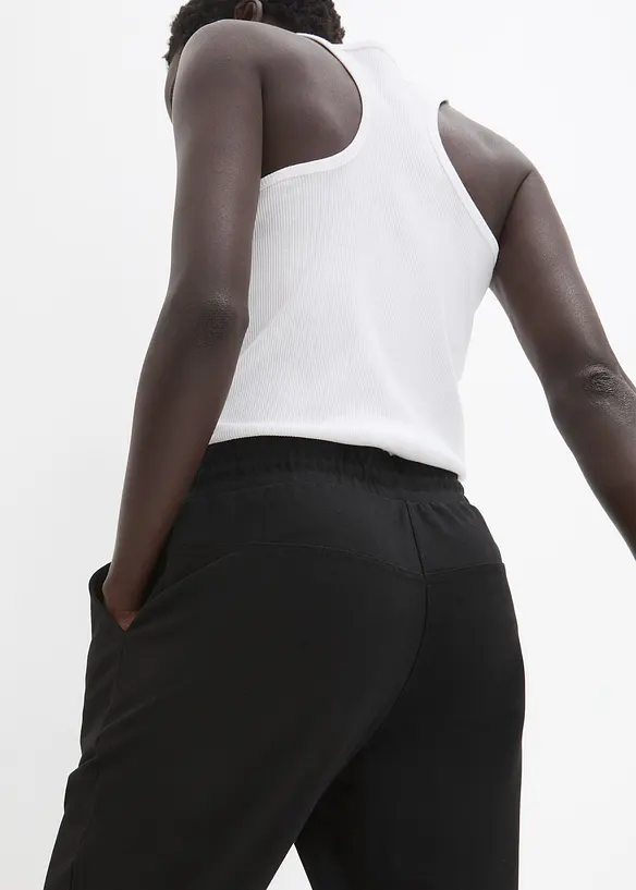 Pull on-bukse i viskosemiks, bonprix