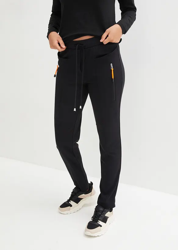 Slip on-bukse i behagelig Punto di Roma-materiale, bonprix