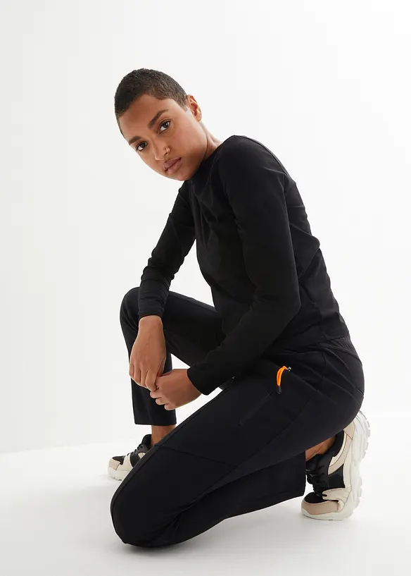 Slip on-bukse i behagelig Punto di Roma-materiale, bonprix