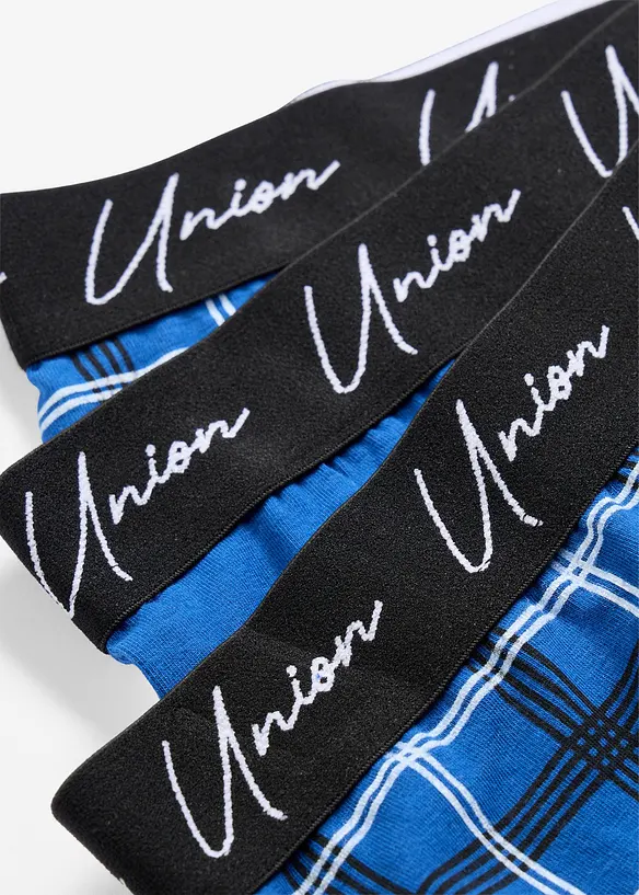 Boxershorts med bomull i ettersittende modell (3-pack), bonprix