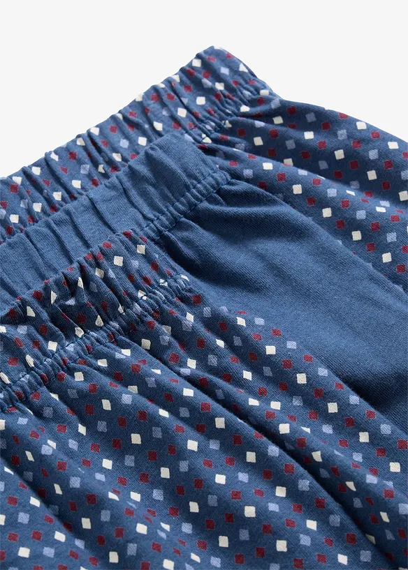 Boksershorts i vid modell med bomull (3-pack), bonprix