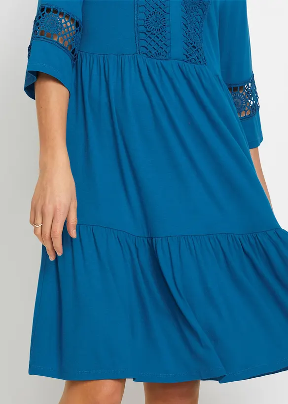 Tunikakjole i myk viskose, bonprix