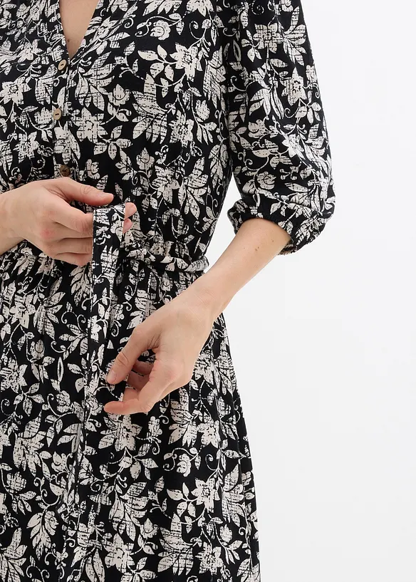 Jerseykjole i viskosemiks, bonprix