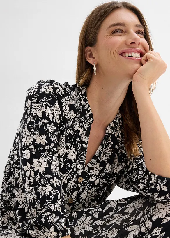 Jerseykjole i viskosemiks, bonprix