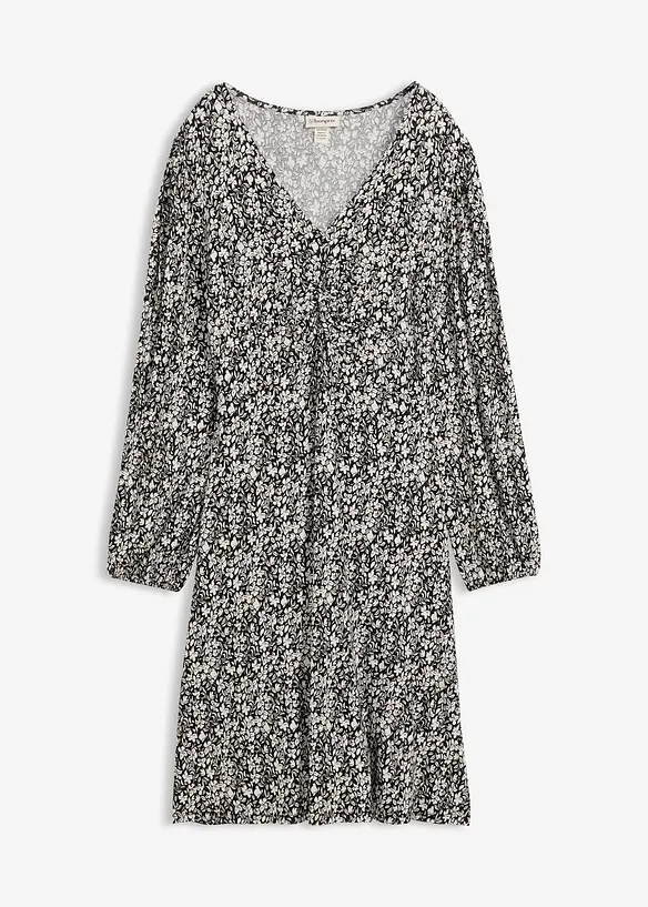 Jerseykjole i viskosemiks, bonprix