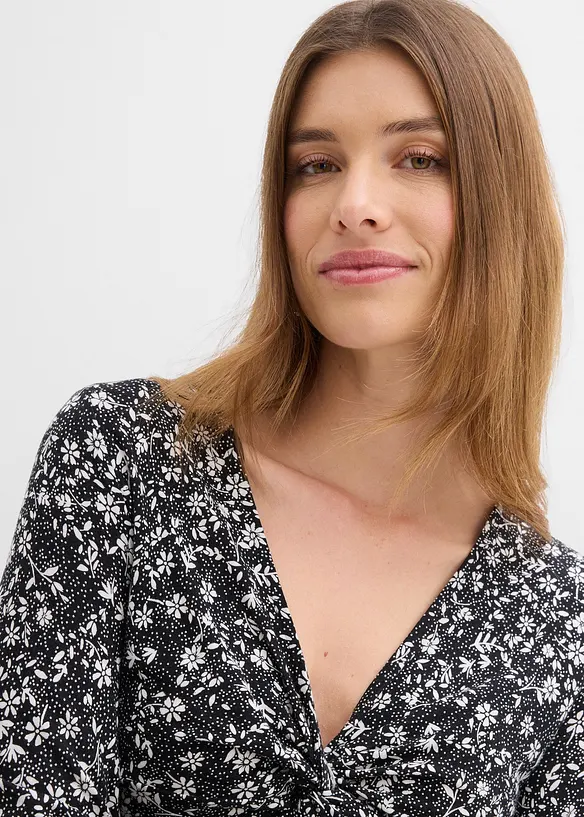 Topp i lett viskose, bonprix