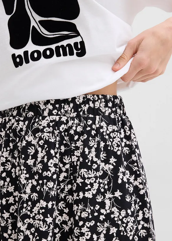 Jerseyskj&oslash;rt (2-pack), bonprix