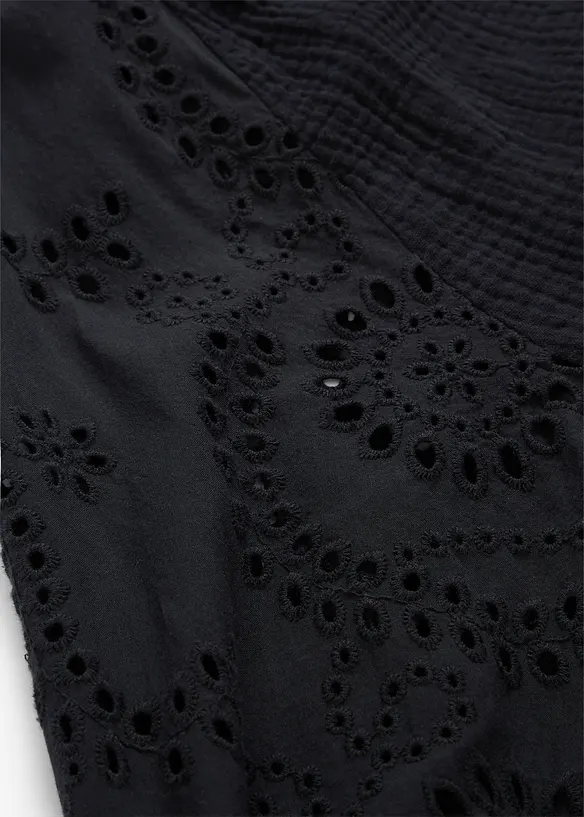 Bluse i luftig musselin, bonprix