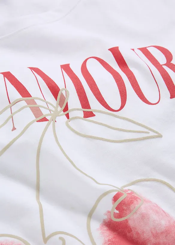 T-skjorte i 100% bomull, bonprix